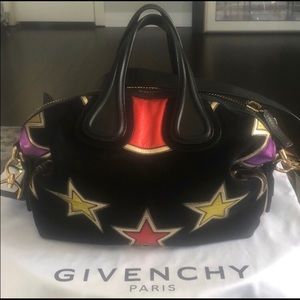 Givenchy Small Suede Star Nightingale Tote